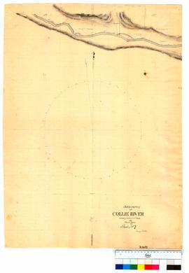 Chain survey of the Collie River by Thomas Watson, sheet 7 [Tally No. 005152].