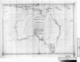 General Chart of Terra Australis or Australia showing the parts explored by Matthew Flinders [b/w...