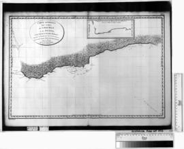 Carte Generale Des Terres de Leeuwin et de Nuyts [b/w photographic print only].