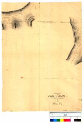 Chain survey of the Collie River by Thomas Watson, sheet 9 [Tally No. 005154].
