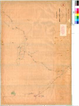 A.C. Gregory - exploration to the northward and eastward of Toodyay, August and September 1846 (Eastern sheet).