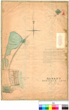 Albany 30G. Albany Suburban Lots, Philip Chauncy, Assistant Surveyor, 1851. Sheet No 2 (Original ...