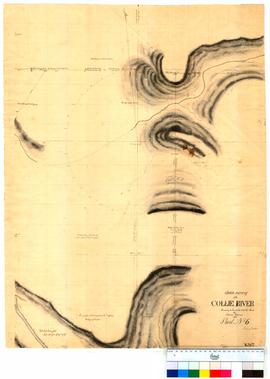 Chain survey of the Collie River by Thomas Watson, sheet 6 [Tally No. 005151].
