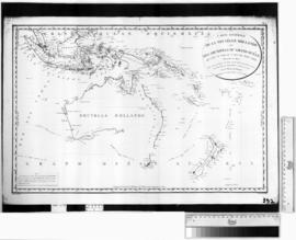 Carte Generale de la Nouvelle Hollande et Des Archipels du Grand Ocean [b/w photographic print only].