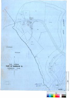 Plans showing north part of Babbage Island (Carnarvon Townsite)