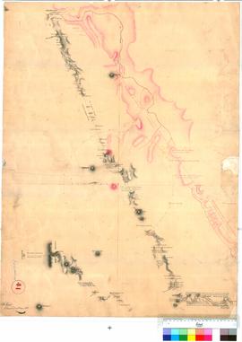 A. Hillman, Colonial Draftsman - Track from Kelmscott to the Murray, 1835 (Sheet 1).
